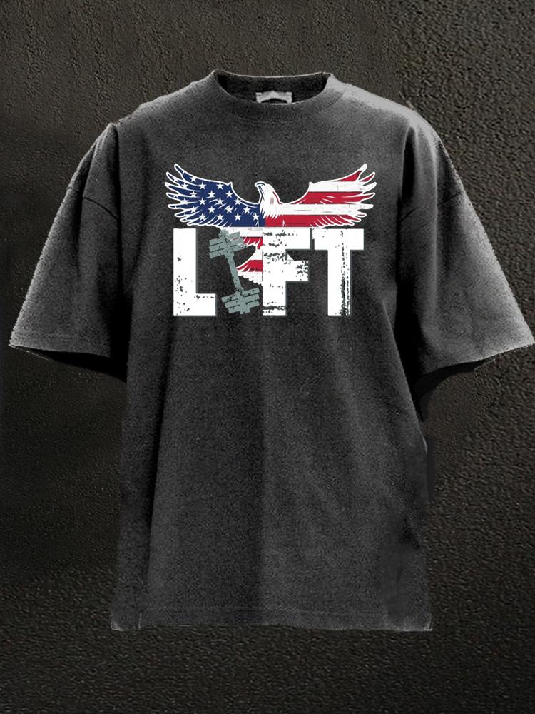 LIFT Washed Gym Shirt