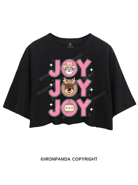 JOY JOY JOY CROP TOPS