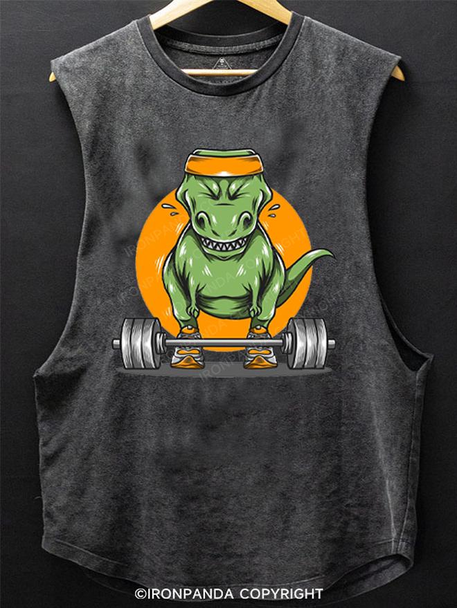 Trex Sport Weightlifting SCOOP BOTTOM COTTON TANK