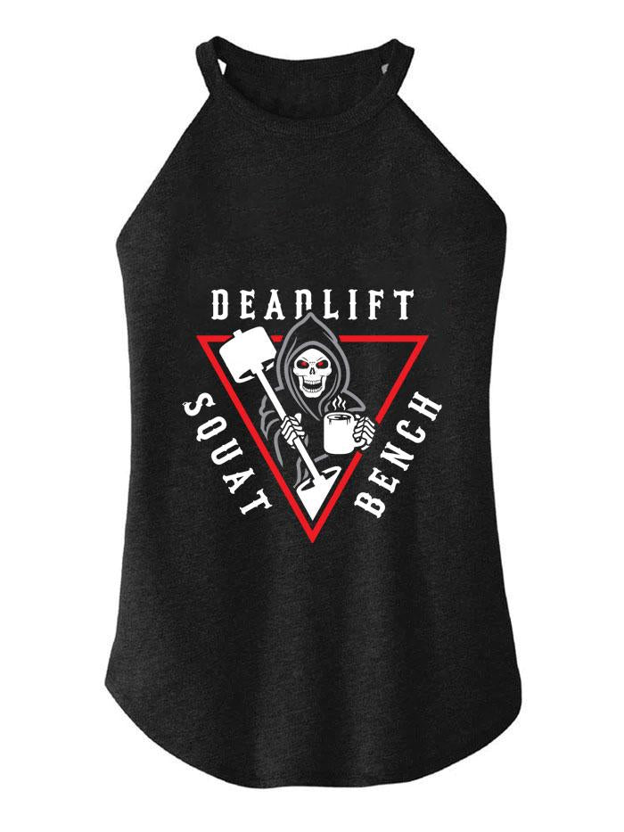 DEADLIFT BENCH SQUAT ROCKER COTTON TANK