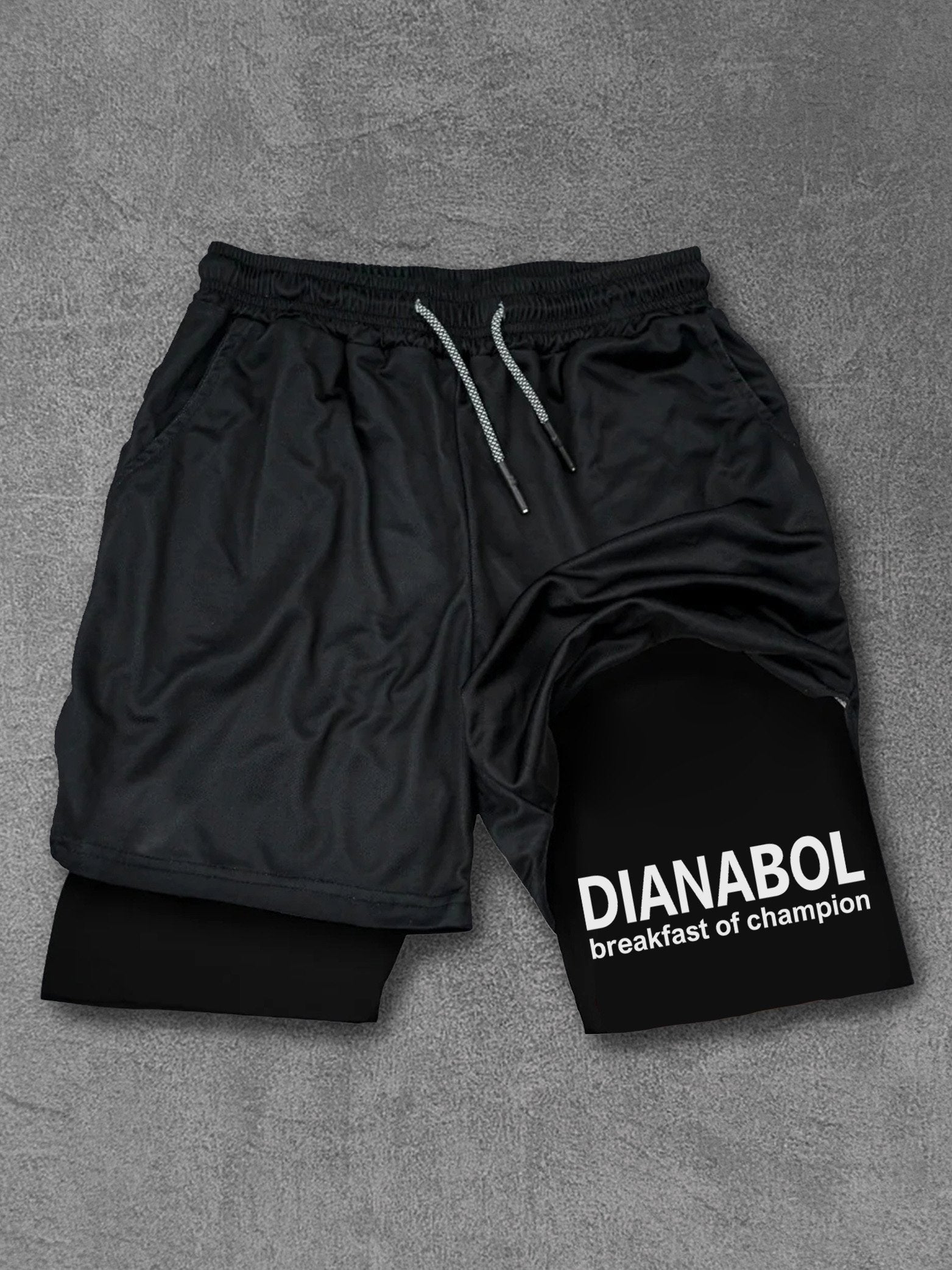 DIANABOL BREAKFAST OF CHAMPION Performance Training Shorts