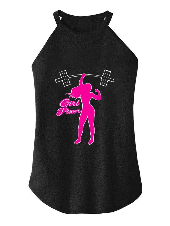 GIRL POWER  ROCKER COTTON TANK