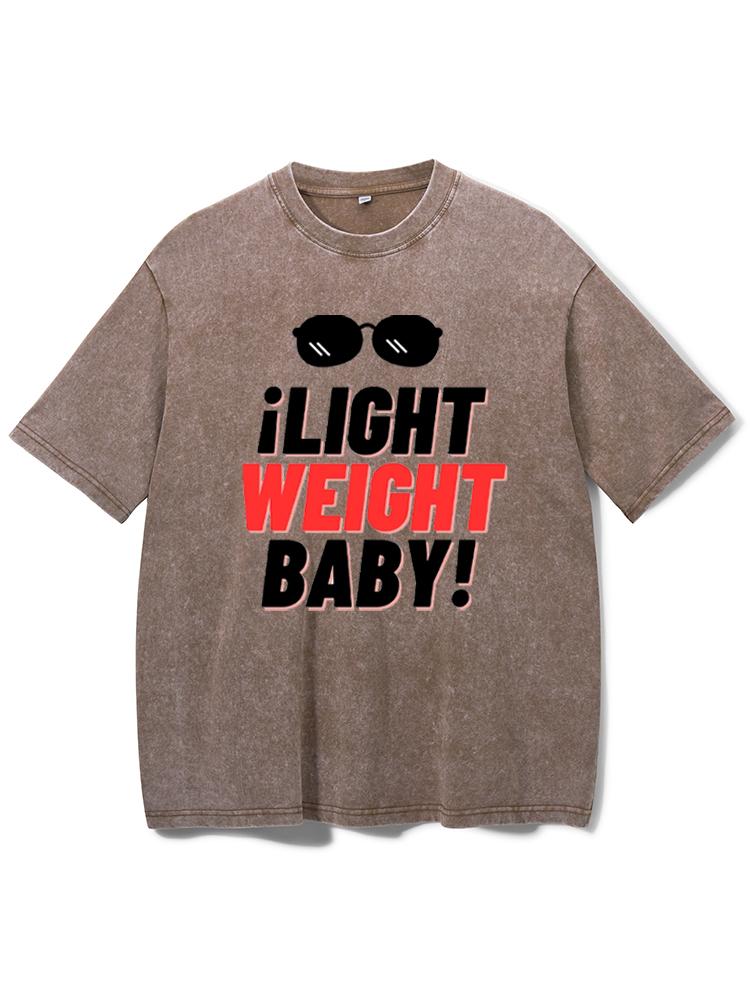 LIGHT WEIGHT BABY Washed Gym Shirt