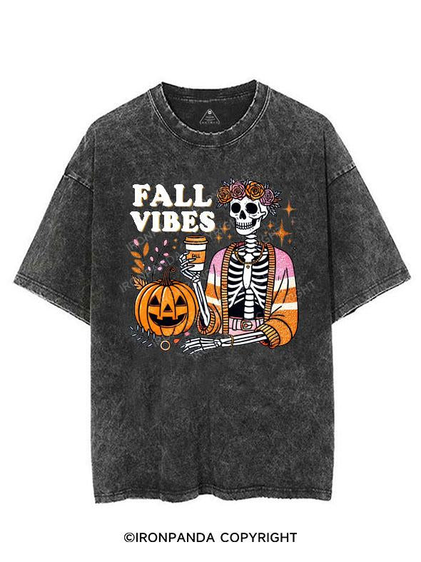 FALL VIBES VINTAGE GYM SHIRT