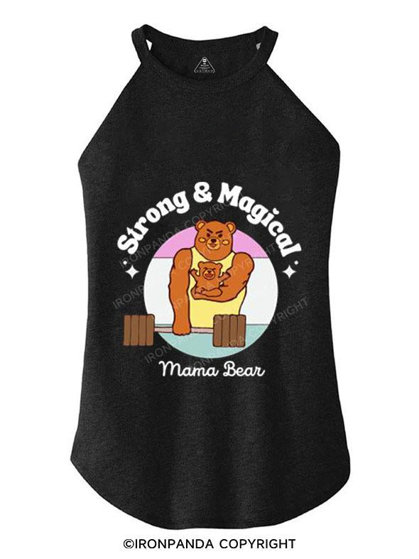 STRONG & MAGICAL TRI ROCKER COTTON TANK