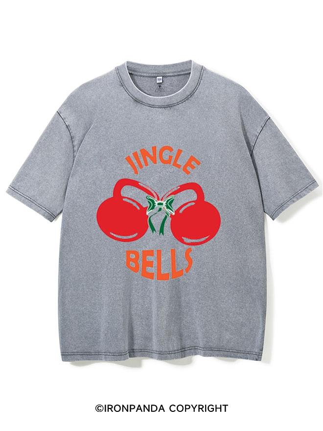 JINGLE BELLS VINTAGE GYM SHIRT