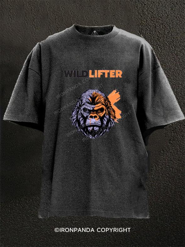 Wild Lifter  Washed Gym Shirt