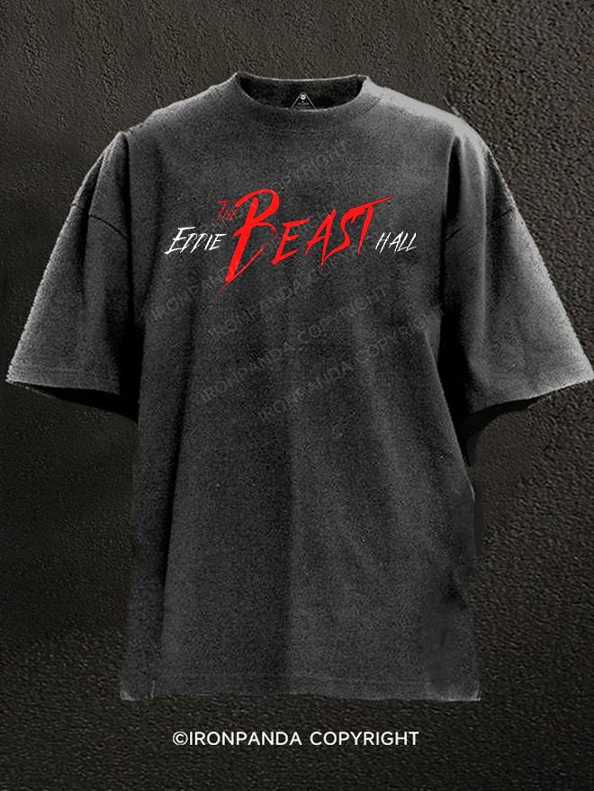 THE BEAST HALL Washed Gym Shirt