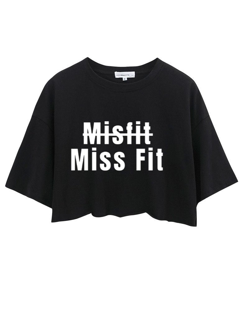 Misfit Miss Fit CROP TOPS