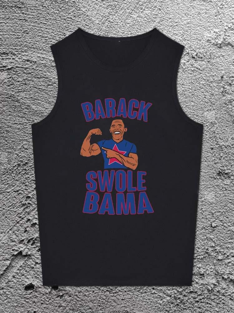 Barack Swole Obama Unisex Cotton Vest