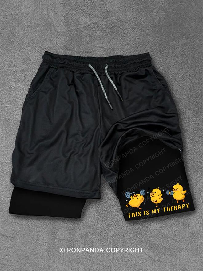 THIS IS MY THERAPY Performance Training Shorts