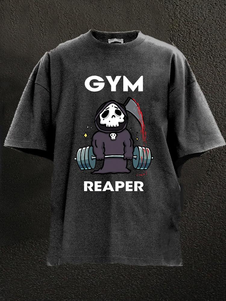 gym reaper Washed Gym Shirt