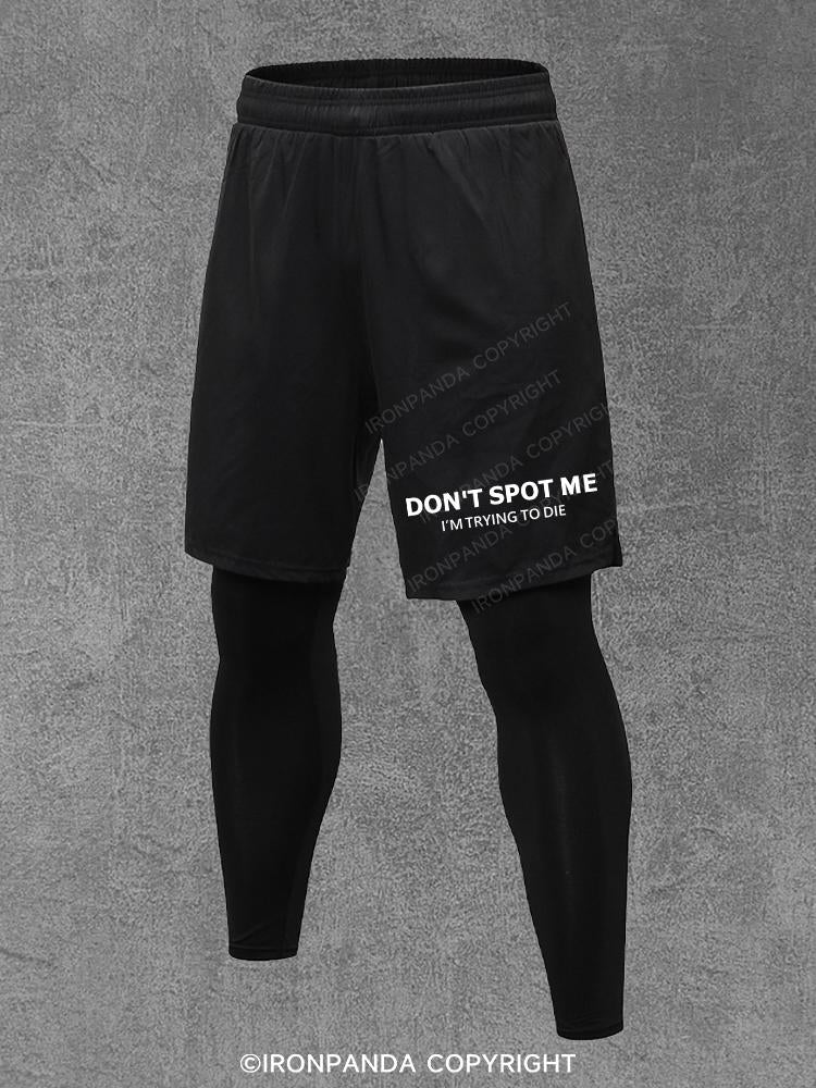 DON'T SPOT ME Performance Training Pants