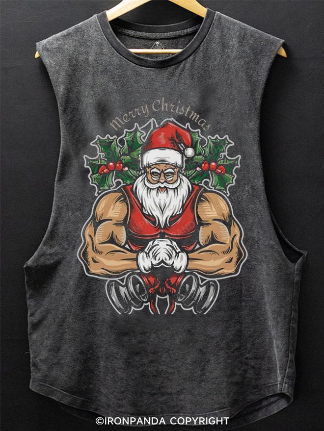 Santa Claus fitness SCOOP BOTTOM COTTON TANK