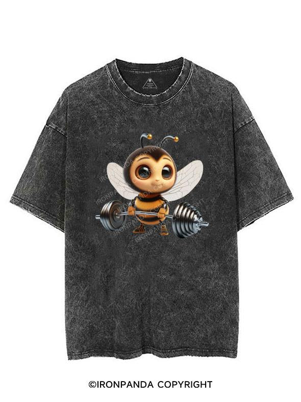 LIFTING BEE VINTAGE GYM SHIRT