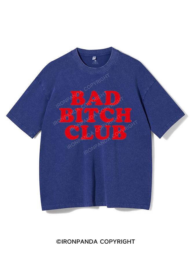 BAD BITCH CLUB VINTAGE GYM SHIRT