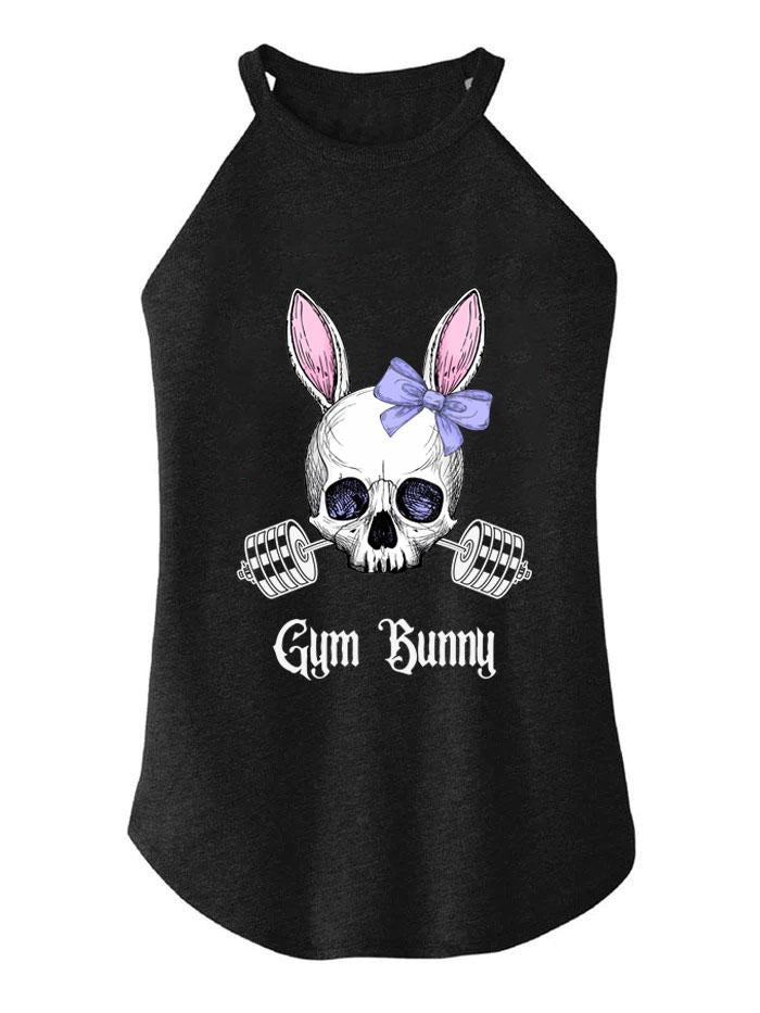 GYM BUNNY TRI ROCKER COTTON TANK