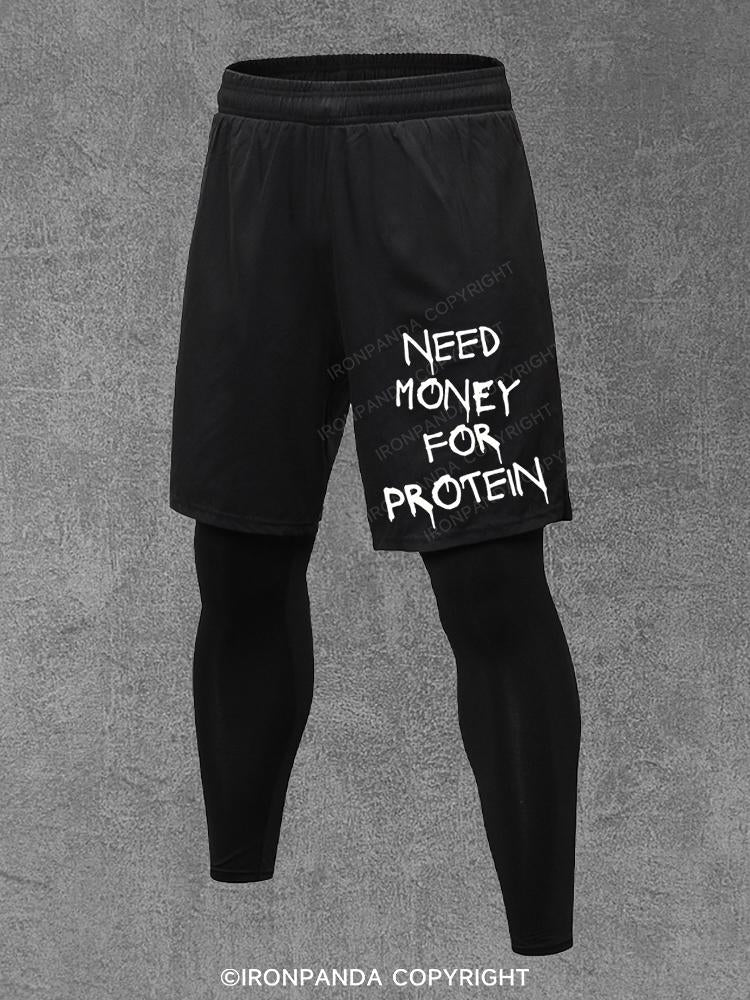 NEED MONEY FOR PROTEIN Performance Training Pants