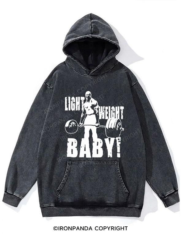 Light Weight Baby Washed Gym Hoodie