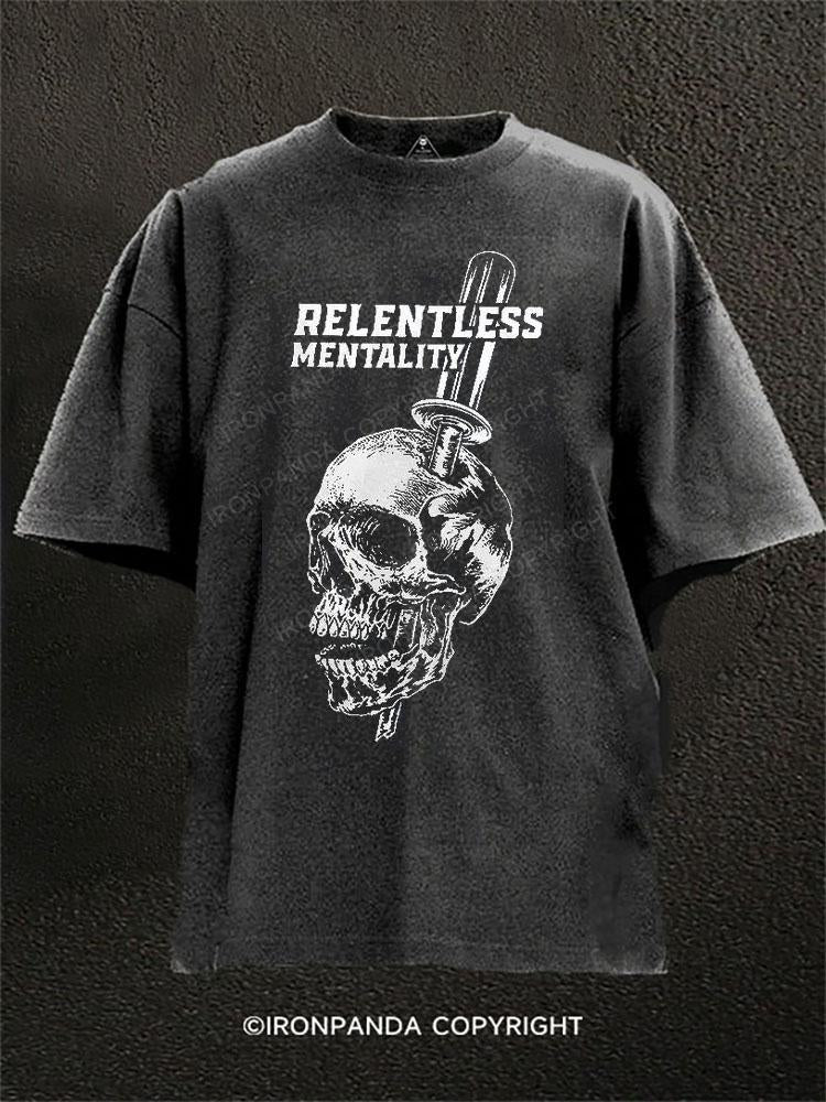 Relentless Mentality Washed Gym Shirt