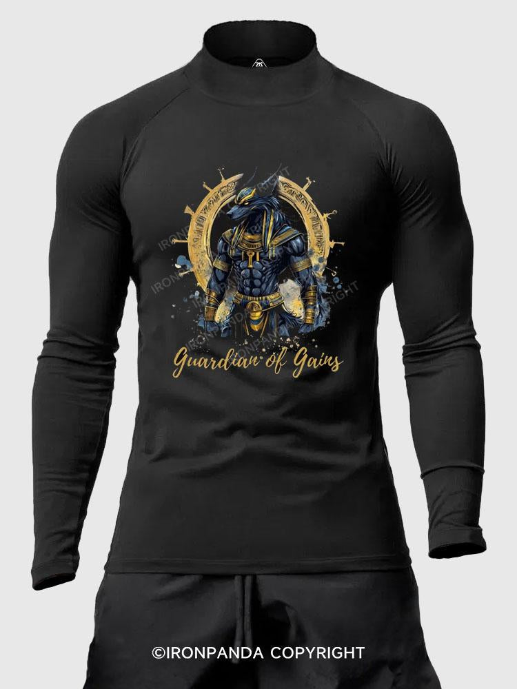 Guardian of Gains Anubis Men's Fitted Mock