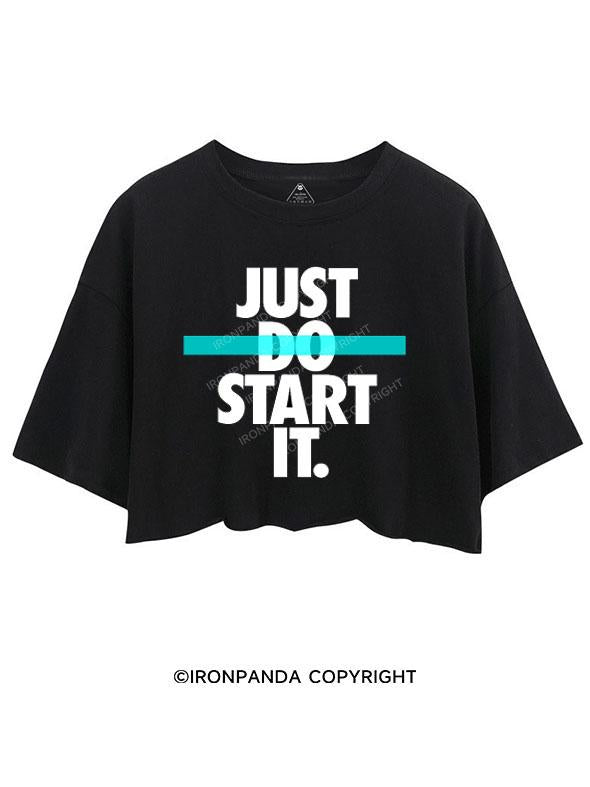 JUST START IT CROP TOPS