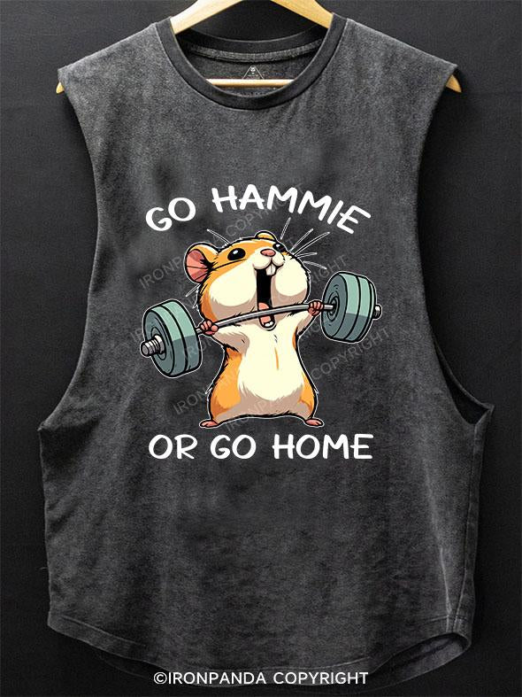 GO HAMMIE OR GO HOME! SCOOP BOTTOM COTTON TANK