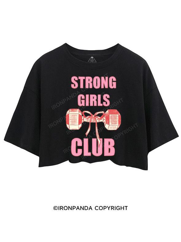 STRONG GIRLS CLUB CROP TOPS