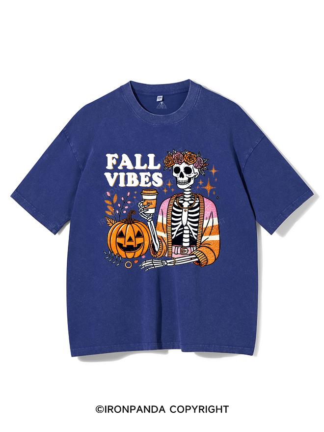 FALL VIBES VINTAGE GYM SHIRT