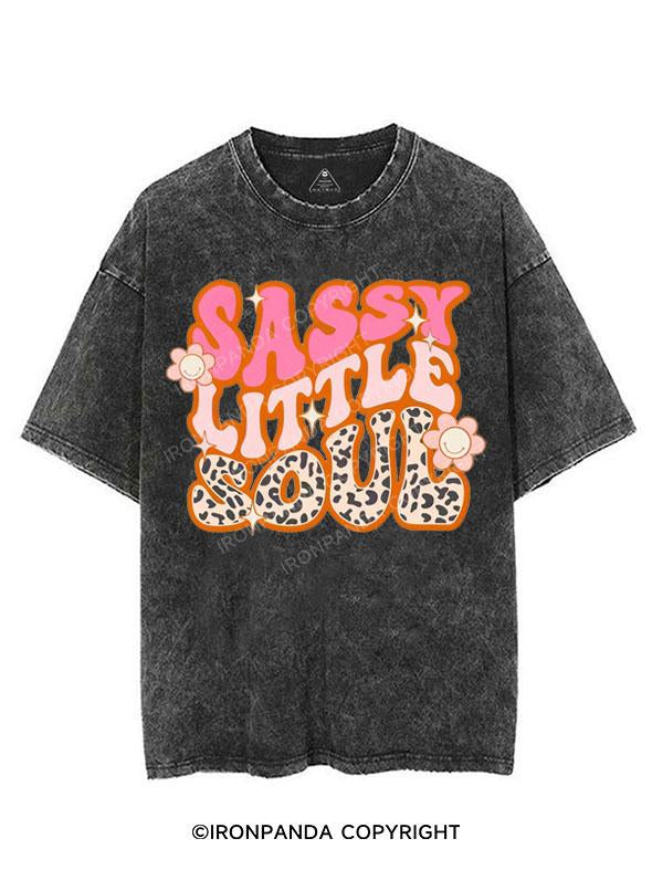 SASSY LITTLE SOUL VINTAGE GYM SHIRT