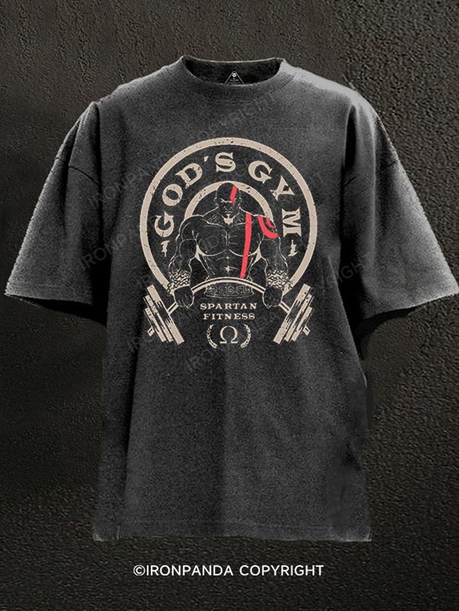 God's Gym Washed Gym Shirt