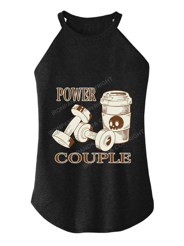 POWER COUPLE TRI ROCKER COTTON TANK