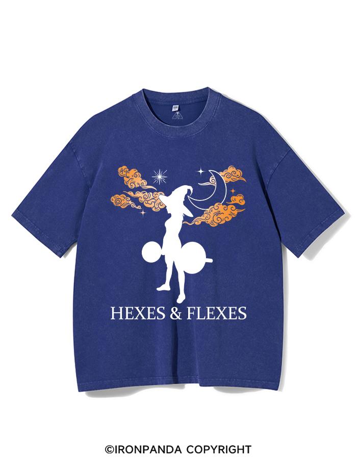 HEXES&FLEXES VINTAGE GYM SHIRT