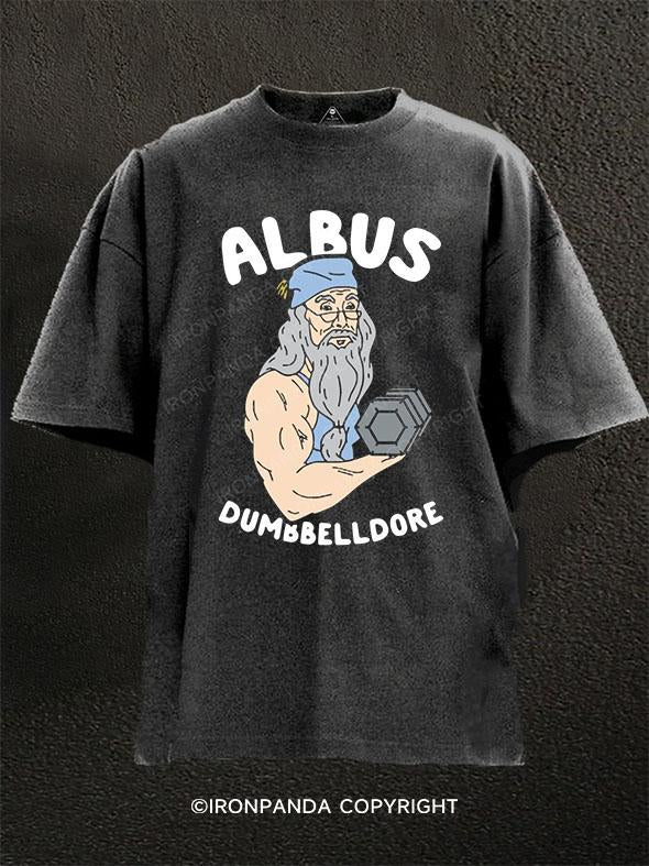 albus dumbbelldore Washed Gym Shirt