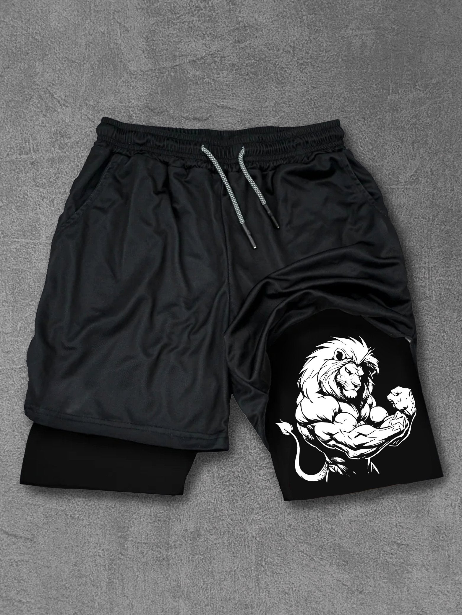 Fitness Lion Performance Training Shorts