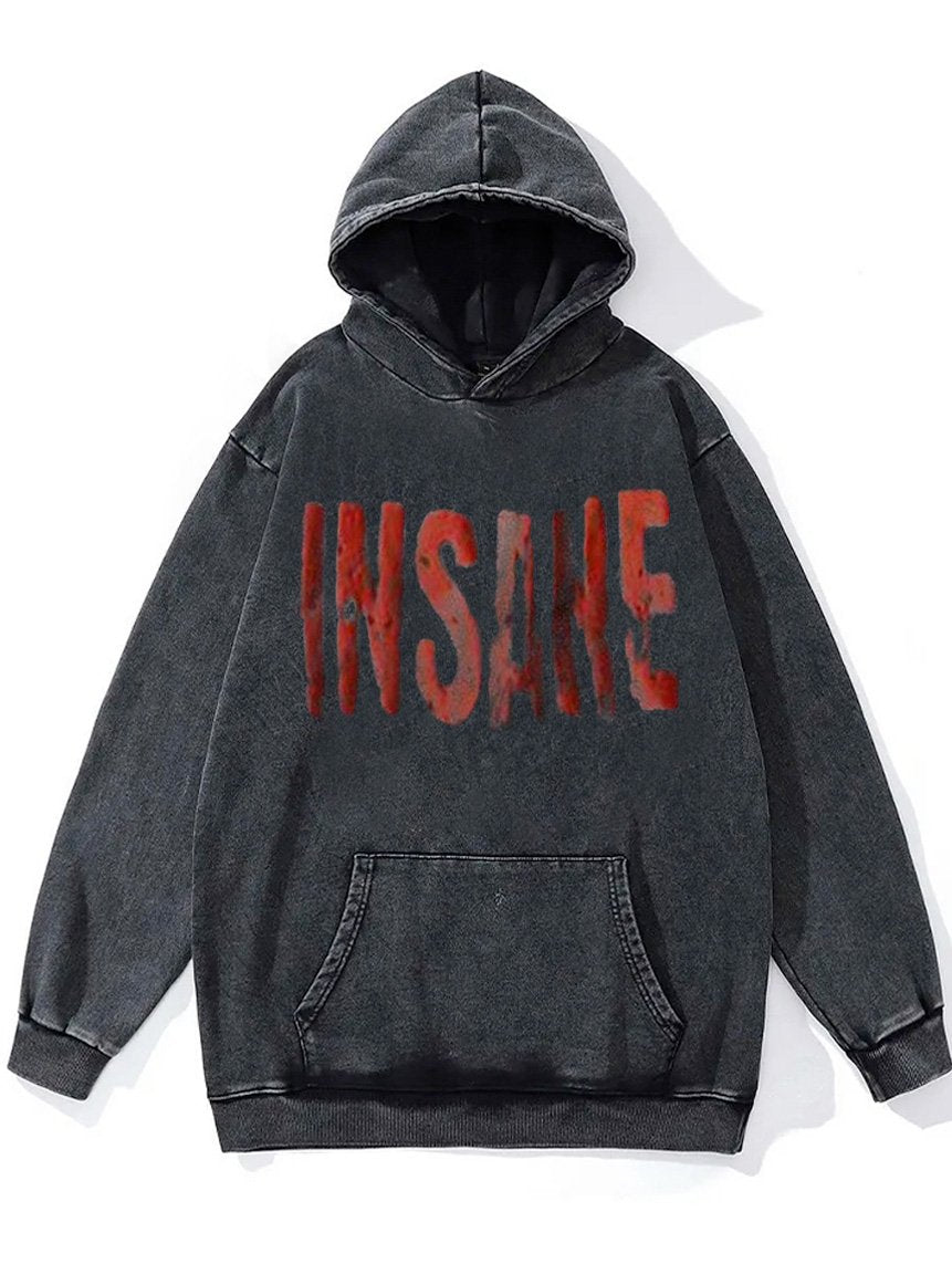 insane Washed Gym Hoodie