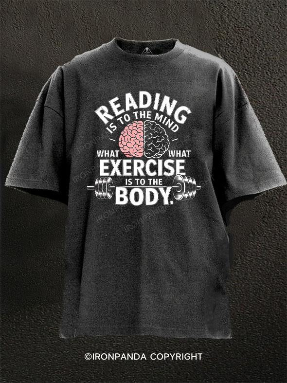 The Mind's Workout – Like Exercise for the Brain! Washed Gym Shirt