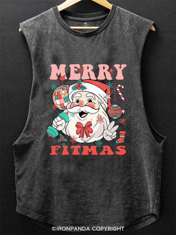 MERRY FITMAS SCOOP BOTTOM COTTON TANK