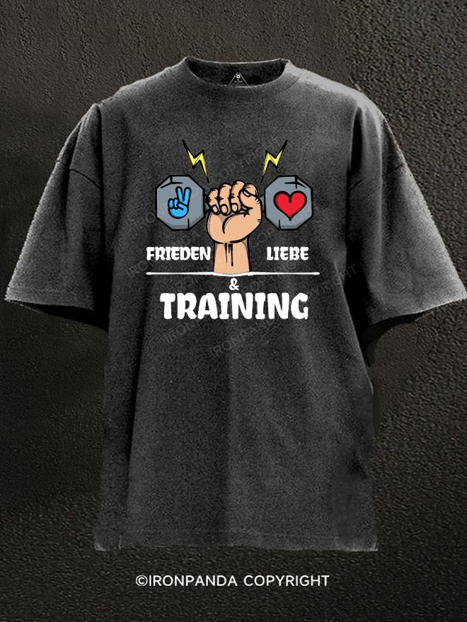 TRAINING Washed Gym Shirt