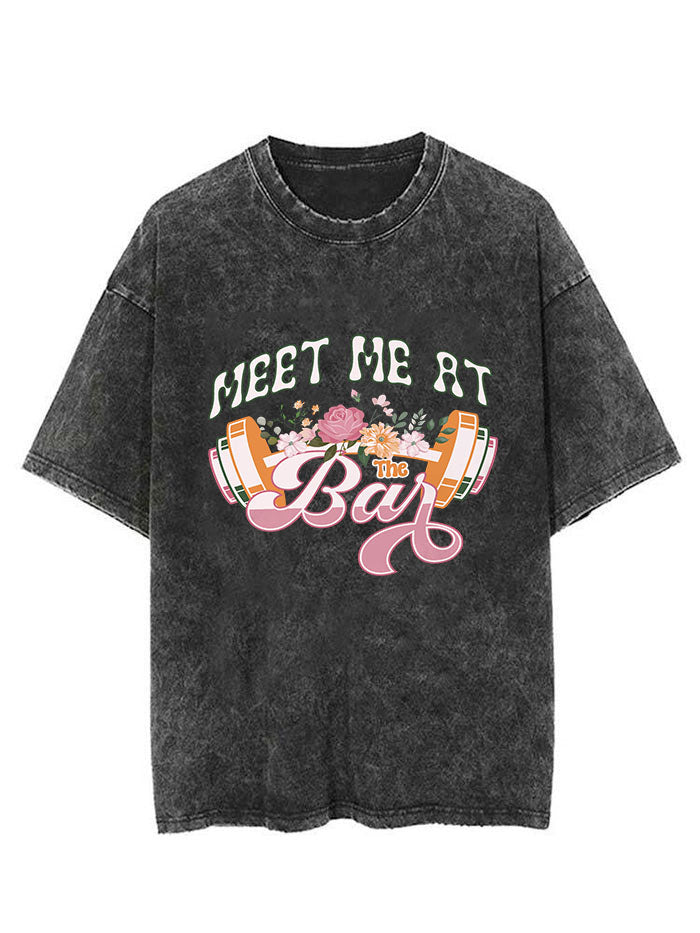 Meet me at the bar Vintage Gym Shirt