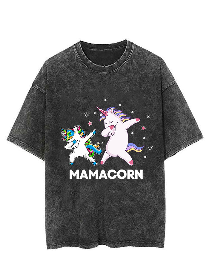 Mamacorn Unicorn Vintage Gym Shirt