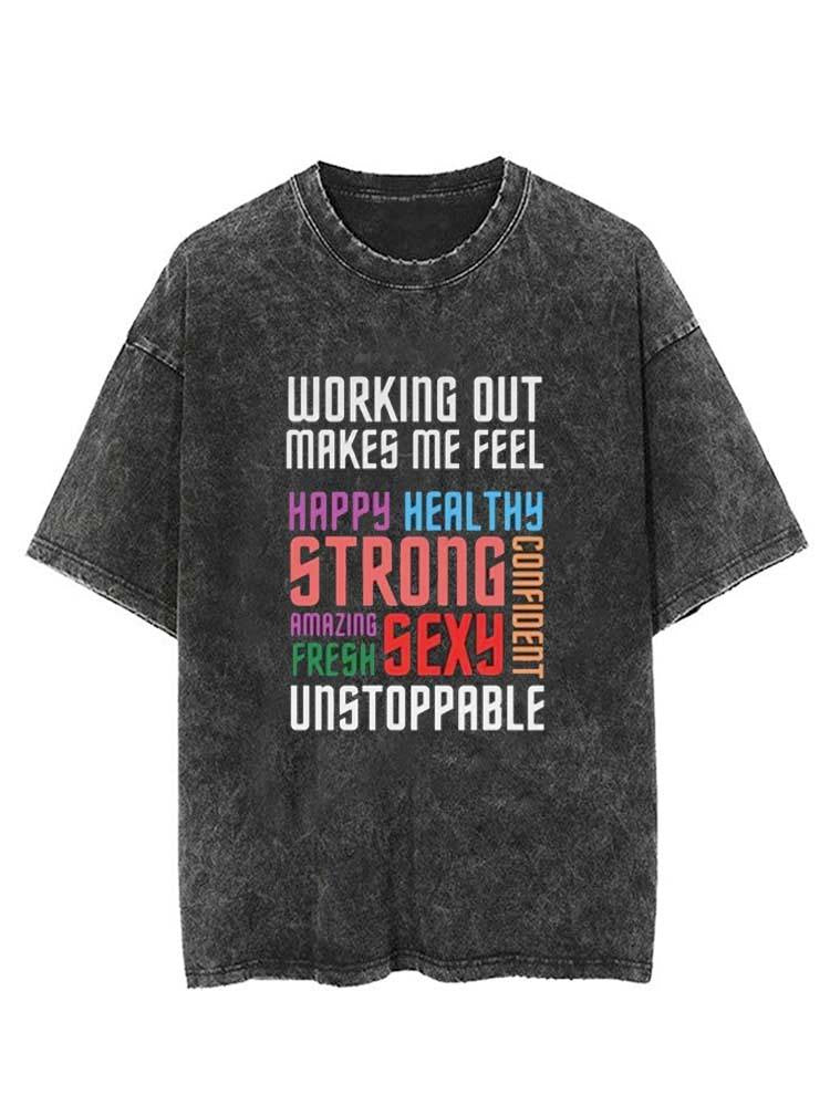 Health Motivation Vintage Gym Shirt