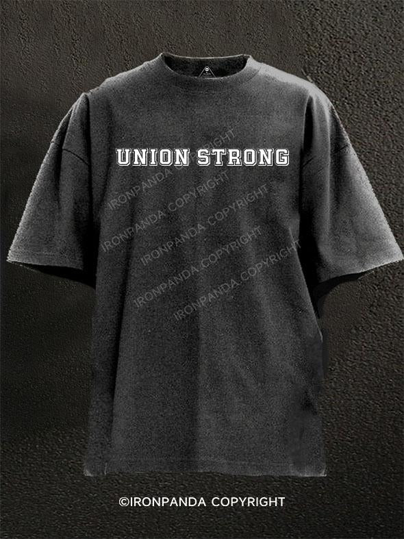 UNION STRONG Washed Gym Shirt