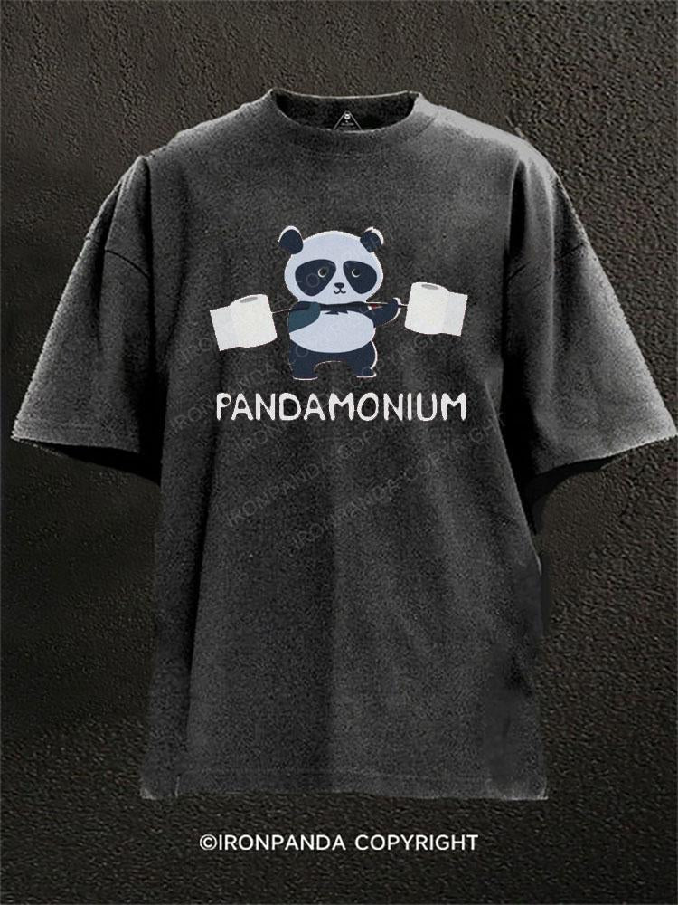 PANDAMONIUM Washed Gym Shirt