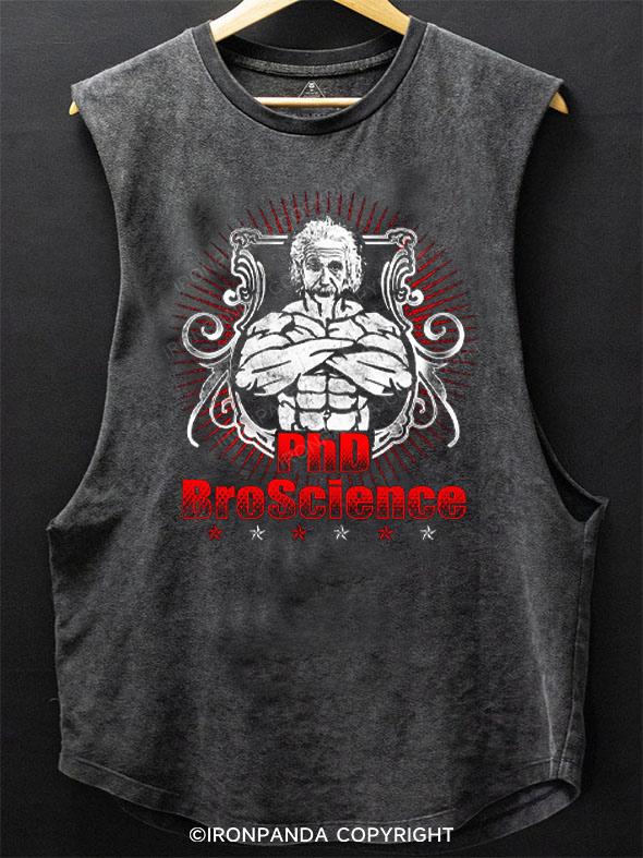 phd broscience SCOOP BOTTOM COTTON TANK