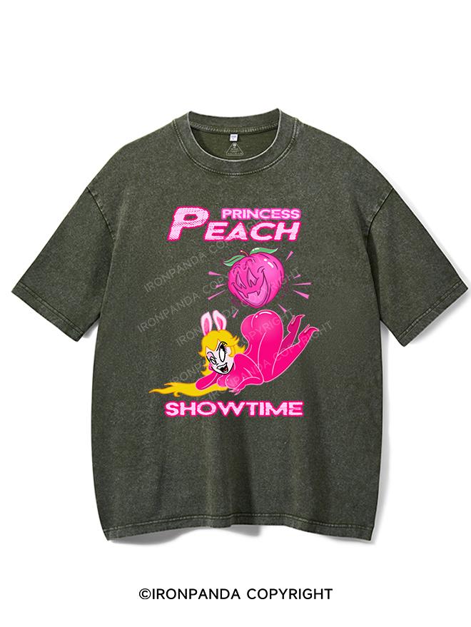 PRINCESS PEACH SHOWTIME VINTAGE GYM SHIRT