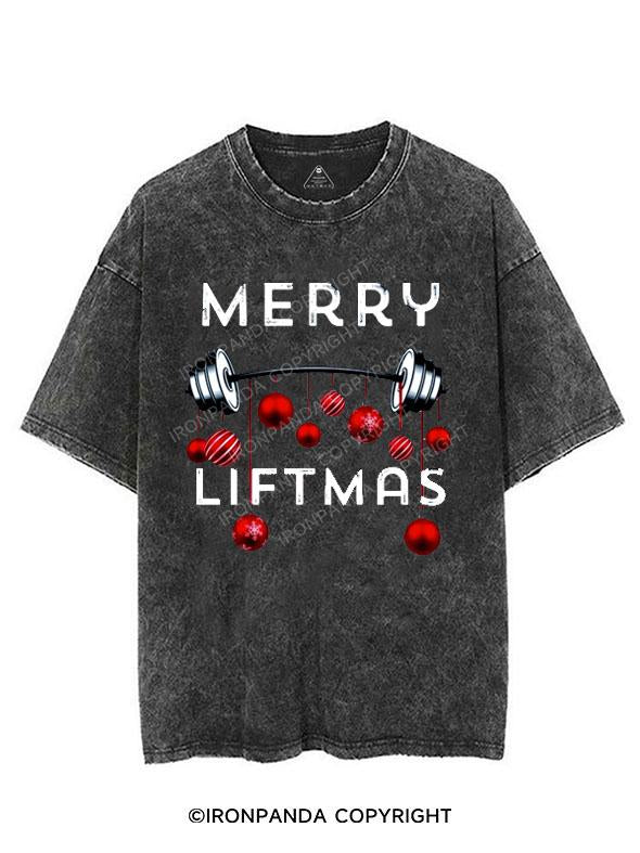 MERRY LIFTMAS VINTAGE GYM SHIRT