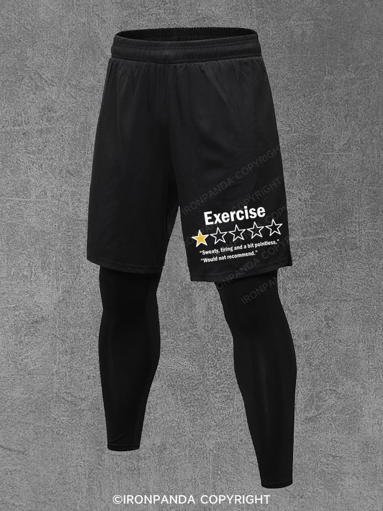 Exercise Not Recommended Performance Training Pants