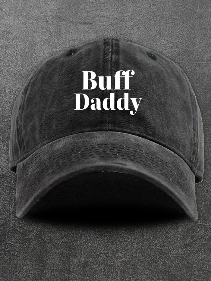 buff daddy Washed Gym Cap