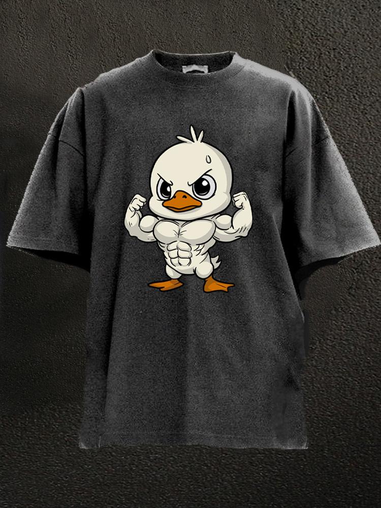 release the quackin' Washed Gym Shirt